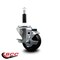 Service Caster 3'' Hard Rubber Swivel 7/8'' Expanding Stem Caster with Brake SCC-EX20S314-HRS-TLB-78 - alternate 4